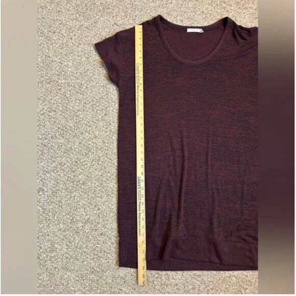 Anthropologie Rag & bone shift dress stretchy dress cranberry color size L - Picture 5 of 7